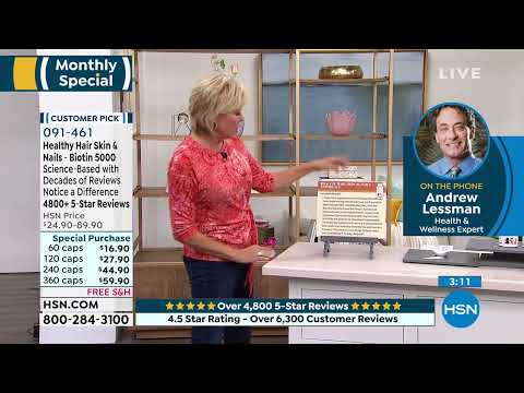 Healthy Hair, Skin and Nails  60 Capsules