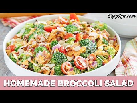 Homemade Broccoli Salad