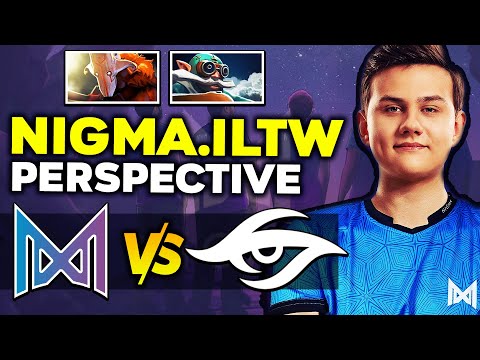 Nigma.iLTW NEW EPIC Carry Playstyle vs Team Secret - FASTEST Reaction in Dota 2 - Player Perspective