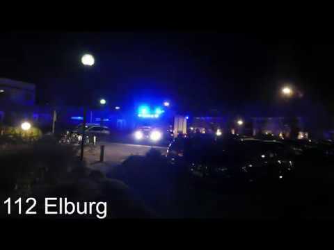 Brandweer Elburg met spoed naar een OMS + beelden tp