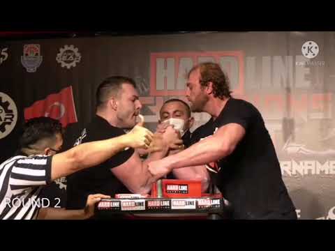 Ermes Gasparini vs Matt Mask - Armwrestling
