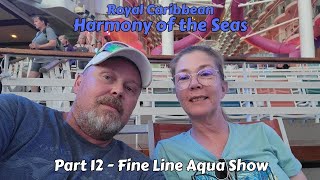 Fine Line Aqua Show On Harmony of the Seas