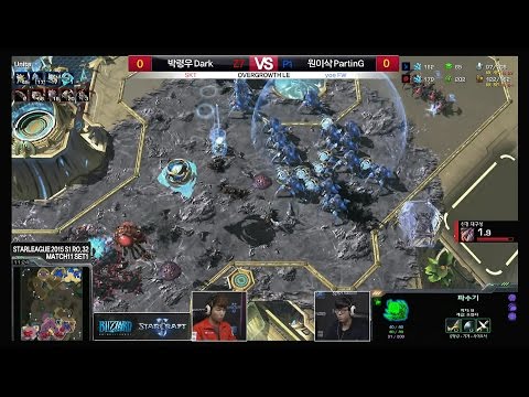 [Starleague] Dark vs PartinG Challenge RO.32 1set -EsportsTV