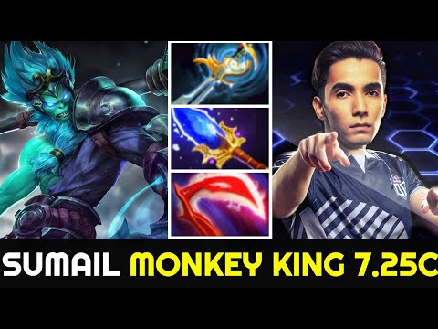 SUMAIL Monkey King - Unlimited Monkey Soldier Crazy Scepter Build 7.25 Dota 2