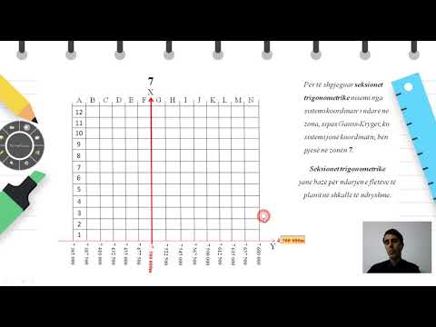 Стручно - II - Gjeodezi dhe bazat e gjeodezise - Definimi i seksioneve trigonometrike