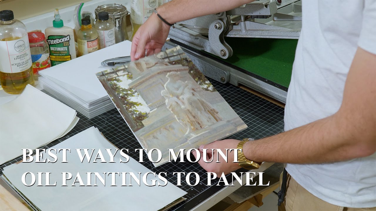 Can you mount an oil painting? Tipseri