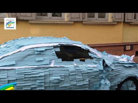 Denkzettel für Falschparker