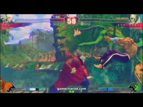 SF4 112408 - Nanashi(Rufus) vs. Soi.Masuta(Sagat)