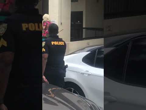 Spring break Miami Beach walk through the strip.