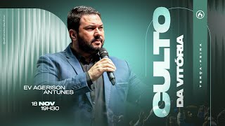 NÃO TENHA MEDO DO DESERTO, TENHA FOME DE DEUS | Ev. Agerison Antunes