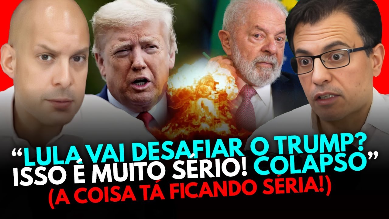 LULA VAI DESAFIAR TRUMP? COLAPSO IMINENTE A CAMINHO! -  ROXO E FAKA