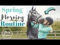 MORNING ROUTINE of an Equestrian | Spring 2020 AD | This Esme