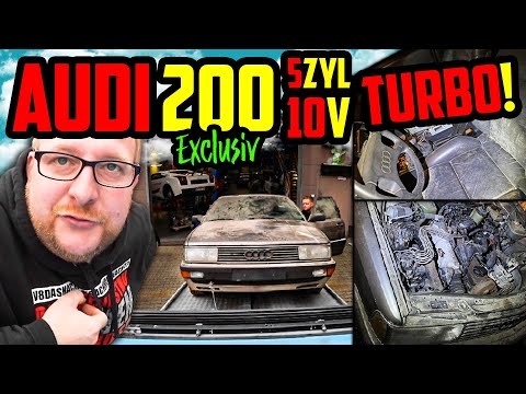 Nach 17 JAHREN wieder Tageslicht! - Audi 200 5Zyl 10V TURBO - Marco & Maik holen ihn ab!