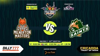 Milnerton Masters VS Straandfontein Saints