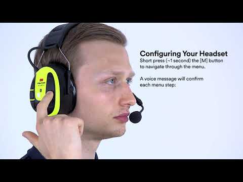 3M™ PELTOR™ WS™ ALERT™ X Headset with Bluetooth® - user instructions headset