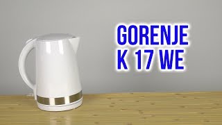 Gorenje K17WE - відео 2