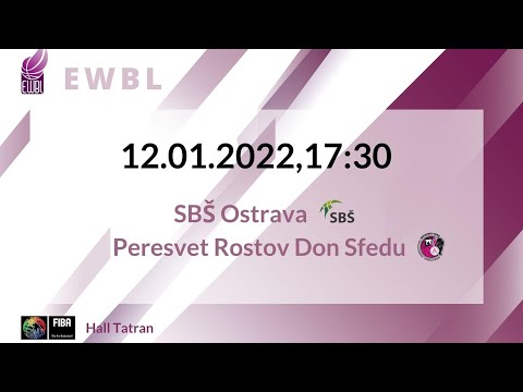 TK | EWBL - SBŠ Ostrava vs. Peresvet Rostov Don SFEDU