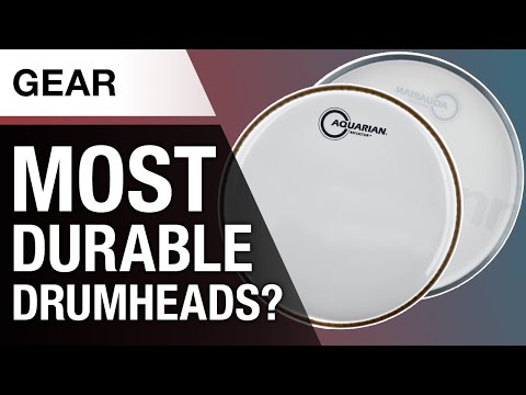 Aquarian Reflector Ice White | Drumheads | Gear Check