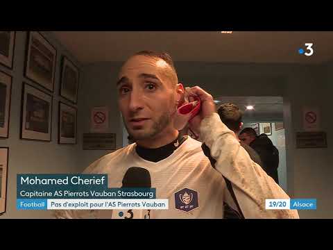 L' AS Pierrot Vauban éliminé de la Coupe de France par Nancy.