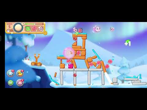 Angrybird Journey land 17 Snowy Adventure Cross Level 3171 To 3175 V#870 #nocopyright #gameplay