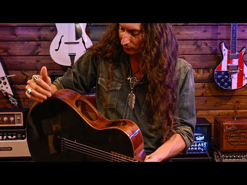 CORT MODERNBURST Masterpiece Series Dual Side Soundhole Acoustic/Electric Guitar image 11