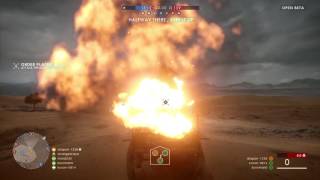 【Battlefield1 Open Beta】燃える男逹。