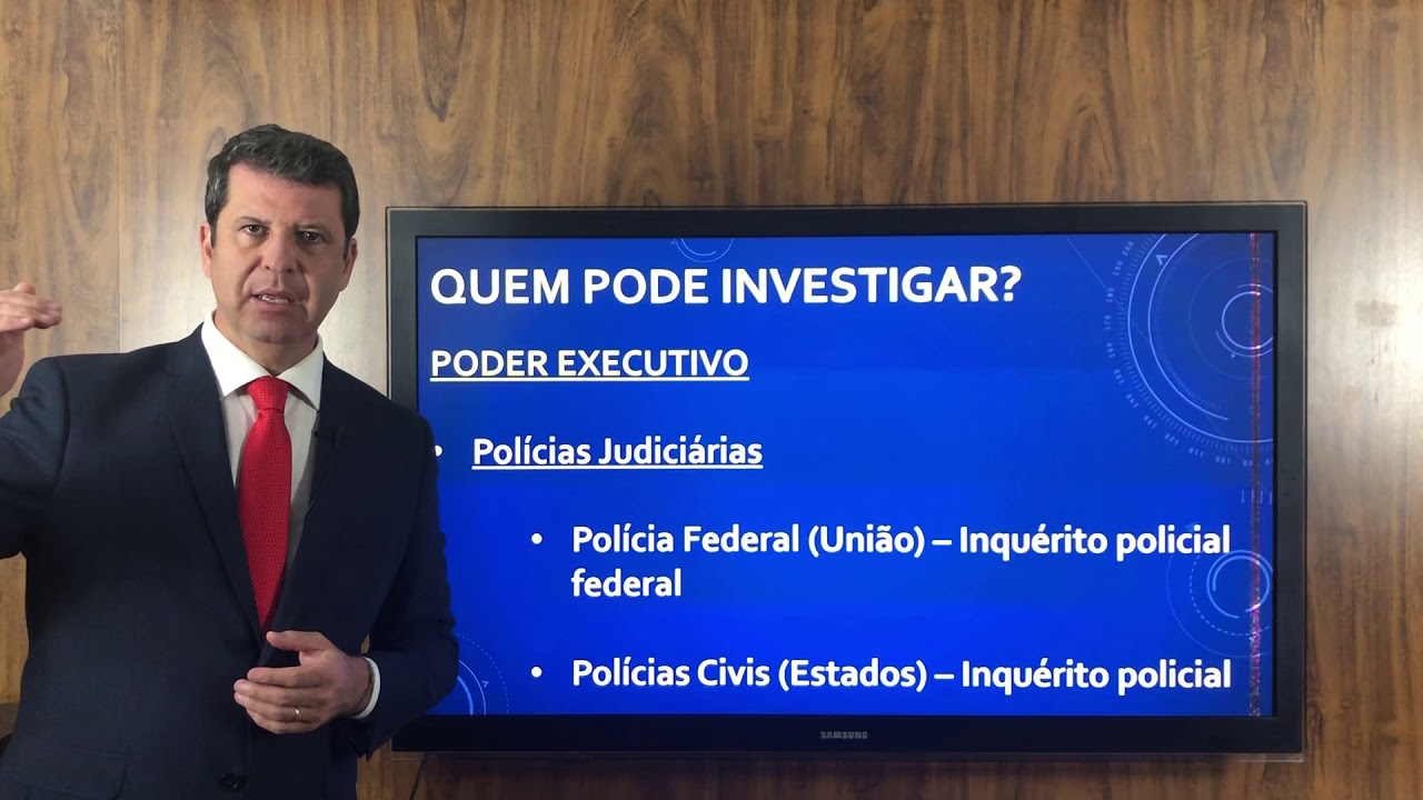 Investigação criminal - aula 01 - Rodrigo Chemim
