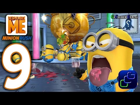Despicable Me Minion Rush Android Walkthrough - Part 9 - NEW Update Jelly Lab Gru's Lab Level 1