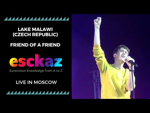ESCKAZ in Moscow: Lake Malawi (Czech Republic) - Friend of a Friend (at Moscow Eurovision PreParty)