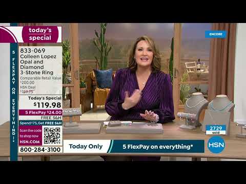 HSN | Colleen Lopez Gemstone Jewelry 02.07.2023 - 03 AM