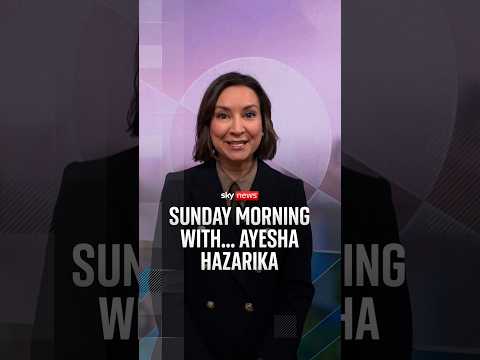 Sunday Morning with... Ayesha Hazarika