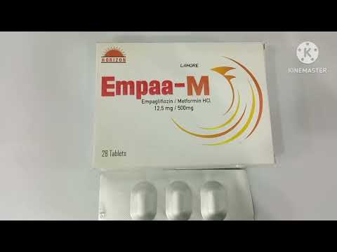 Empasmart met 12.5/500 tablets, packaging size: 10*10