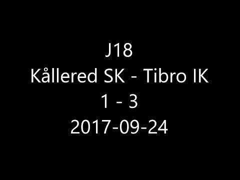 J18 Kållered SK - Tibro IK