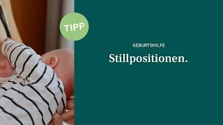 Tipps zum Stillen - Stillpositionen