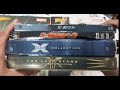 Checking The Contents Of X Men Movie DVD Boxed Sets