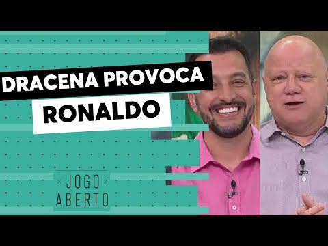 Zoeira Jogo Aberto: Dracena provoca Ronaldo Giovaneli e diz que Santos atropelou o Corinthians
