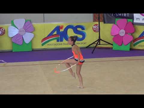 Nelli Zinkiv cerchio - Nazionali AICS Lucca 2018