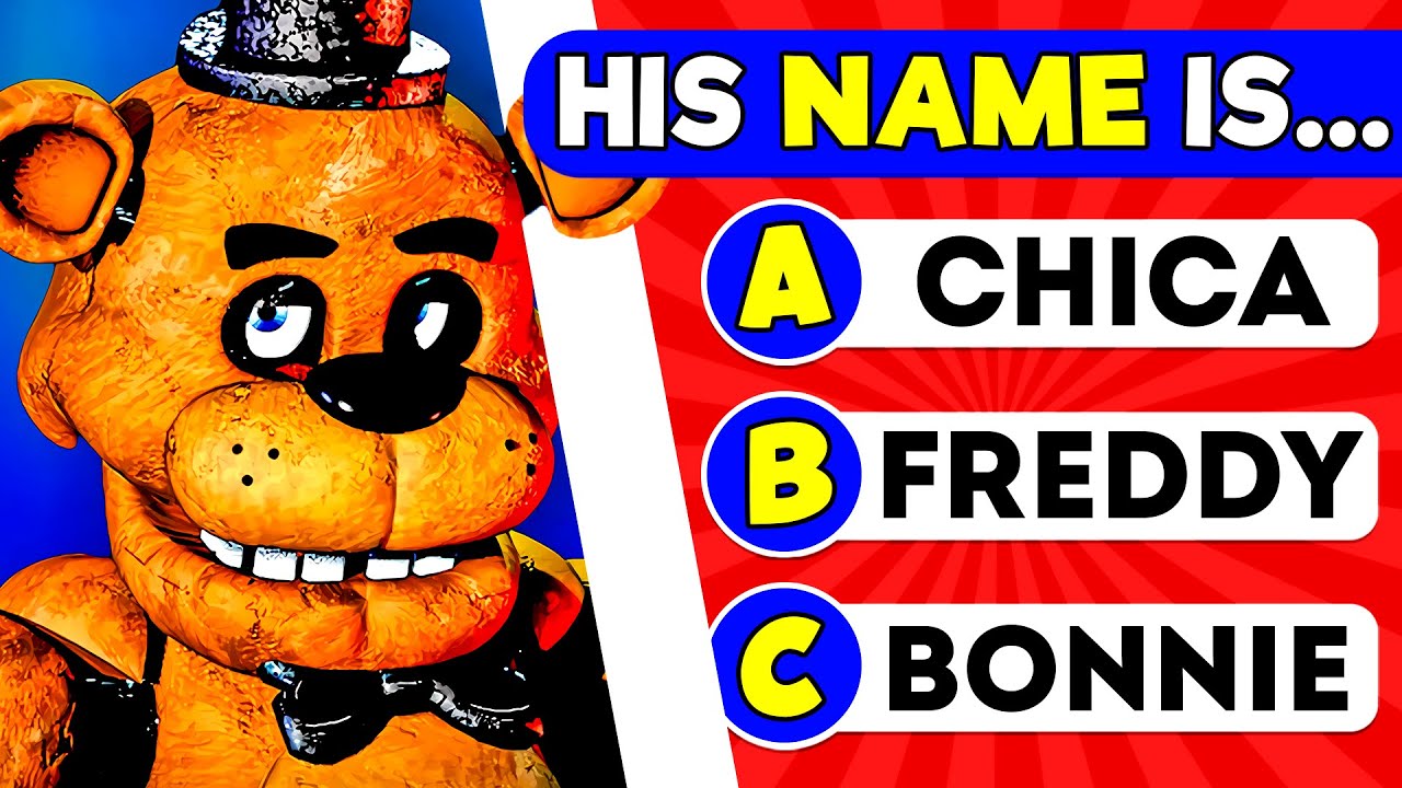 Test Your Five Nights At Freddy's Knowledge! 🤔 | FNAF Quiz 🐻