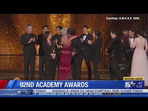 Big wins for 'Parasite' give Oscar night an emotional high