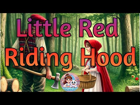 🎀 Little Red Riding Hood by Sasha Shore  Puppet Storytime Adventures 📚✨