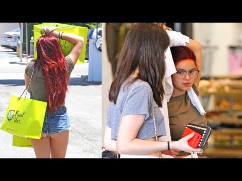Ariel Winter Wears Short Shorts On Shopping Spree