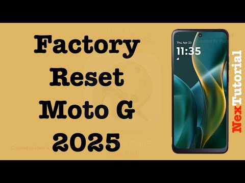 How to Factory Reset Moto G 2025 | Hard Reset Motorola G 2025 | NexTutorial