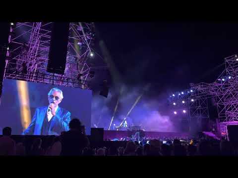 Andrea Bocelli and Claudio Baglioni - piano bar medley, live from Teatro del Silenzio 2022