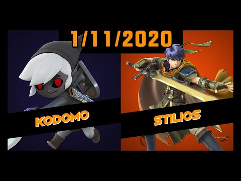 ECG Weekly 1/11/2020 - WSF - Kodomo(Toon Link) Vs. Stilios(Ike) - SSBU