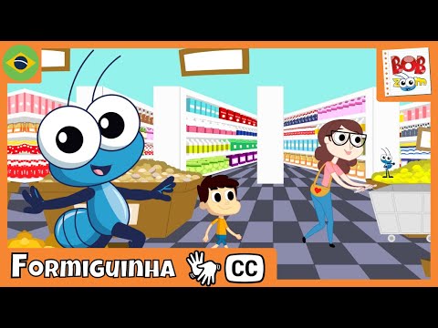 [LIBRAS] Formiguinha | Bob Zoom | Vídeo Infantil Musical Oficial