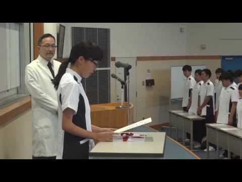 関西福祉科学大学　保健医療学部　白衣式