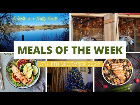 Meals of the week/ What's for Tea? 5th-11th December 2022/Christmas Surprise at end! #whatsfordinner