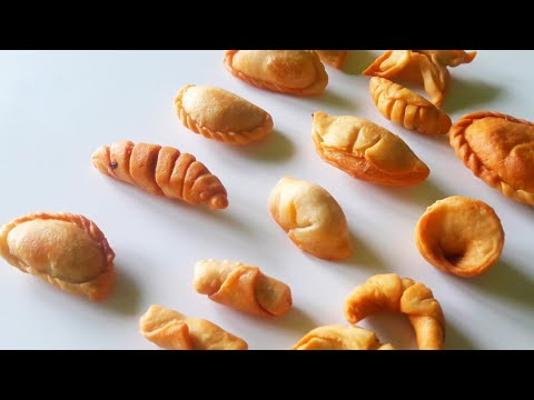 How to Wrap Dumplings | 6 Gujiya folding techniques| 6 folding techniques for Gujiya |Cook #withMe