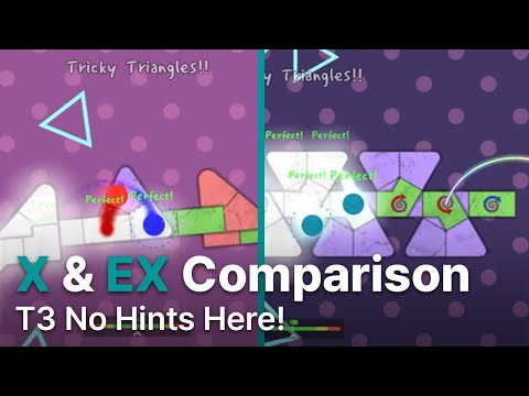 Neo Cosmos Normal and EX Mode Comparison — T3 No Hints Here! [A Dance of Fire and Ice]