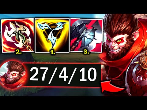 WUKONG TOP IS YOUR NEW 1V5 TICKET TO HIGH-ELO! (VERY HIGH W/R) - 2025 Wukong TOP Gameplay Guide